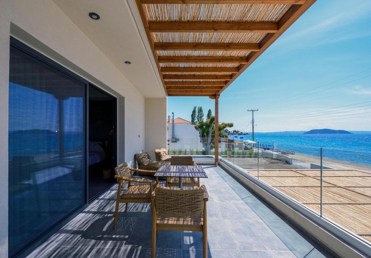 Amyntas Seafront Hotel Neos Marmaras Buitenkant foto